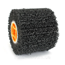 Зачисний круг Clean and Strip 100х115х19мм чорний (барабан) на КШМ