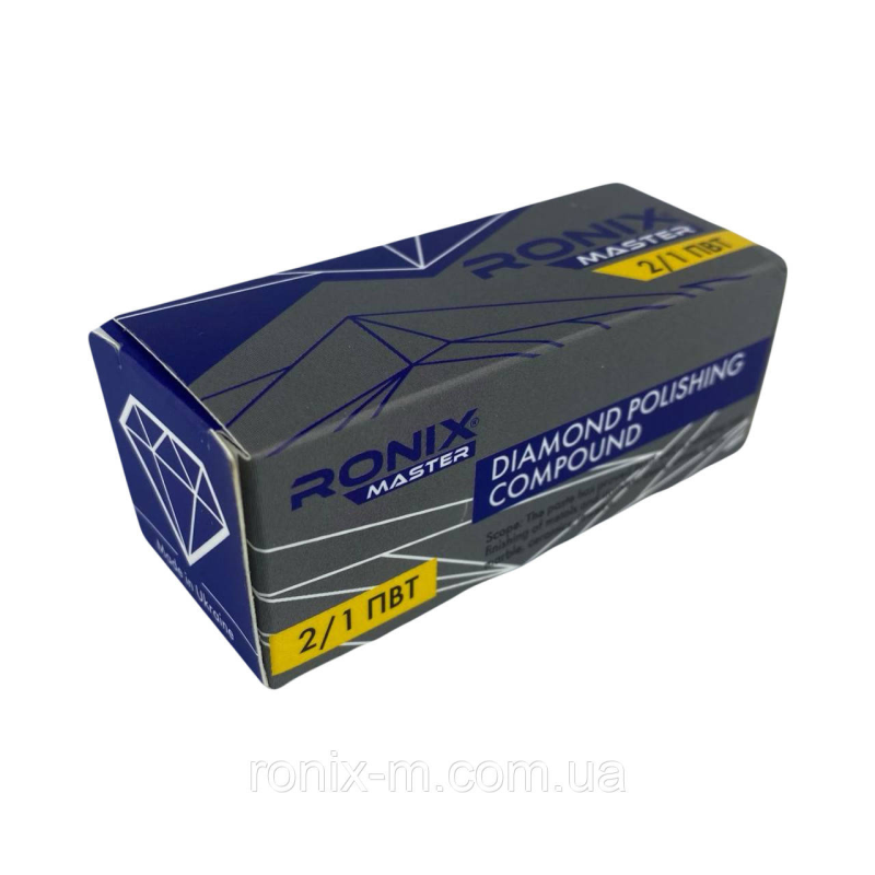 Тверда алмазна паста RONIX master 2/1 ПВТ (водосмивна) 65г Тверда алмазна паста RONIX master 2/1 ПВТ (водосмивна) 65г