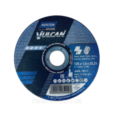 Круг відрізний Norton Vulkan Ø 125x1x22.23 (метал/неірж)