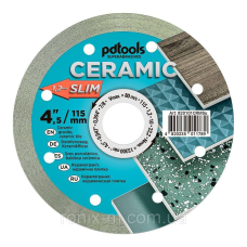 Диск алмазний відрізний для плитки 1A1R Ceramics Slim 115х1.2х10х22.2