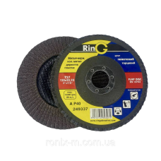 Круг пелюстковий торцевий Т27 RinG 125х22 P120